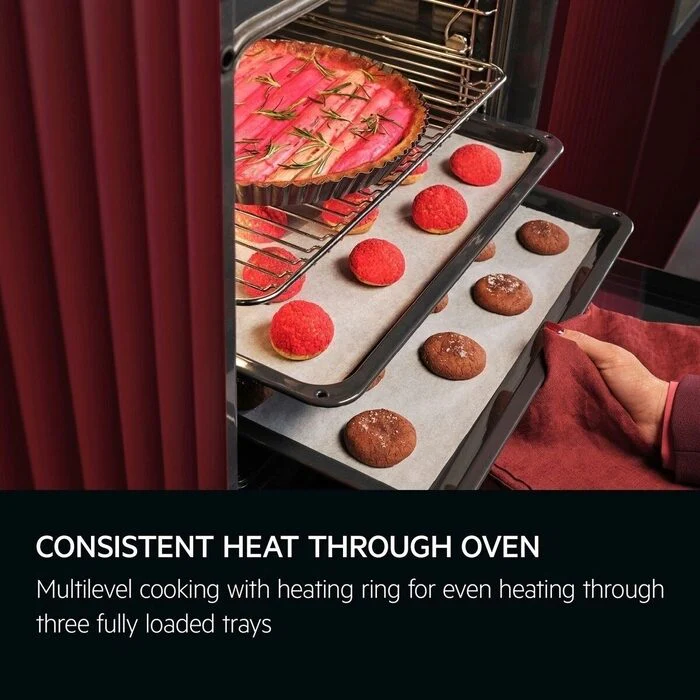AEG 6000 Series OS6AB50AK Sense Cook Electric Built In Single Oven with Retractable Dials Black - Image 8