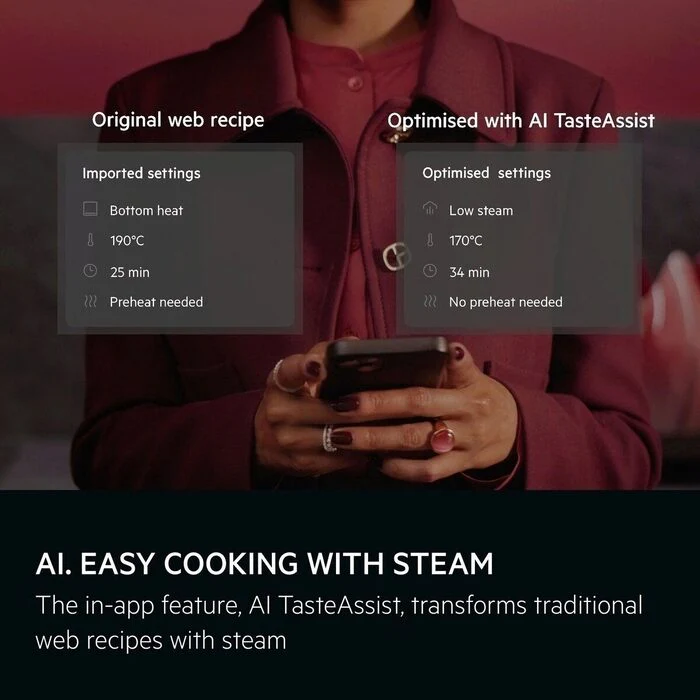 AEG 8000 Series TB8SB731AB Meal Assist with Steam Pro Electric Single Built in Oven with Touch Controls - Image 8