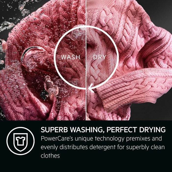 AEG LWR8496O5B 9kg+6kg 1600rpm Freestanding Washer Dryer - Image 9