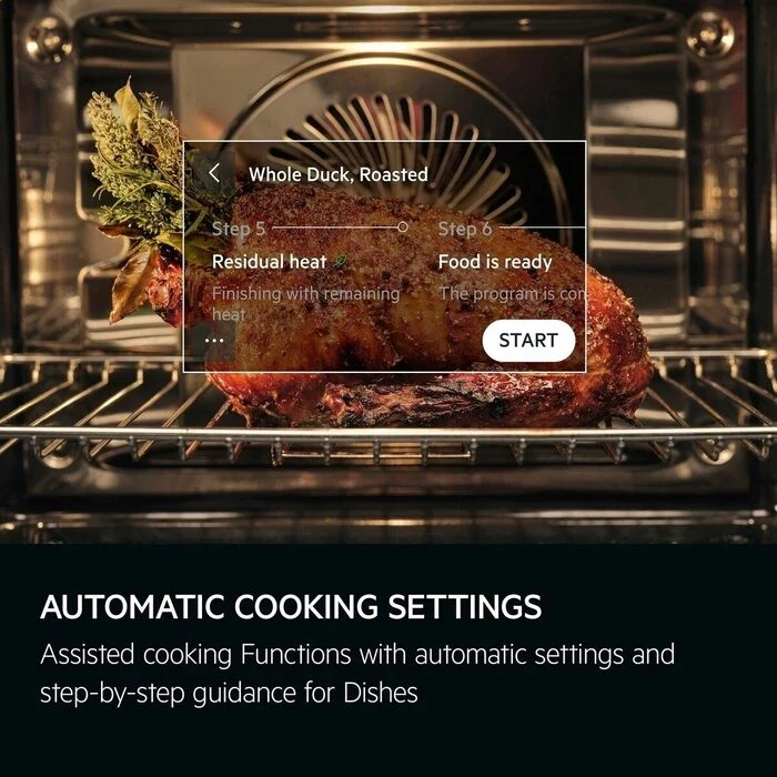 AEG Series 8000 MealAssist TK8NK721T Compact Built in Microwave Combination Oven - Image 8