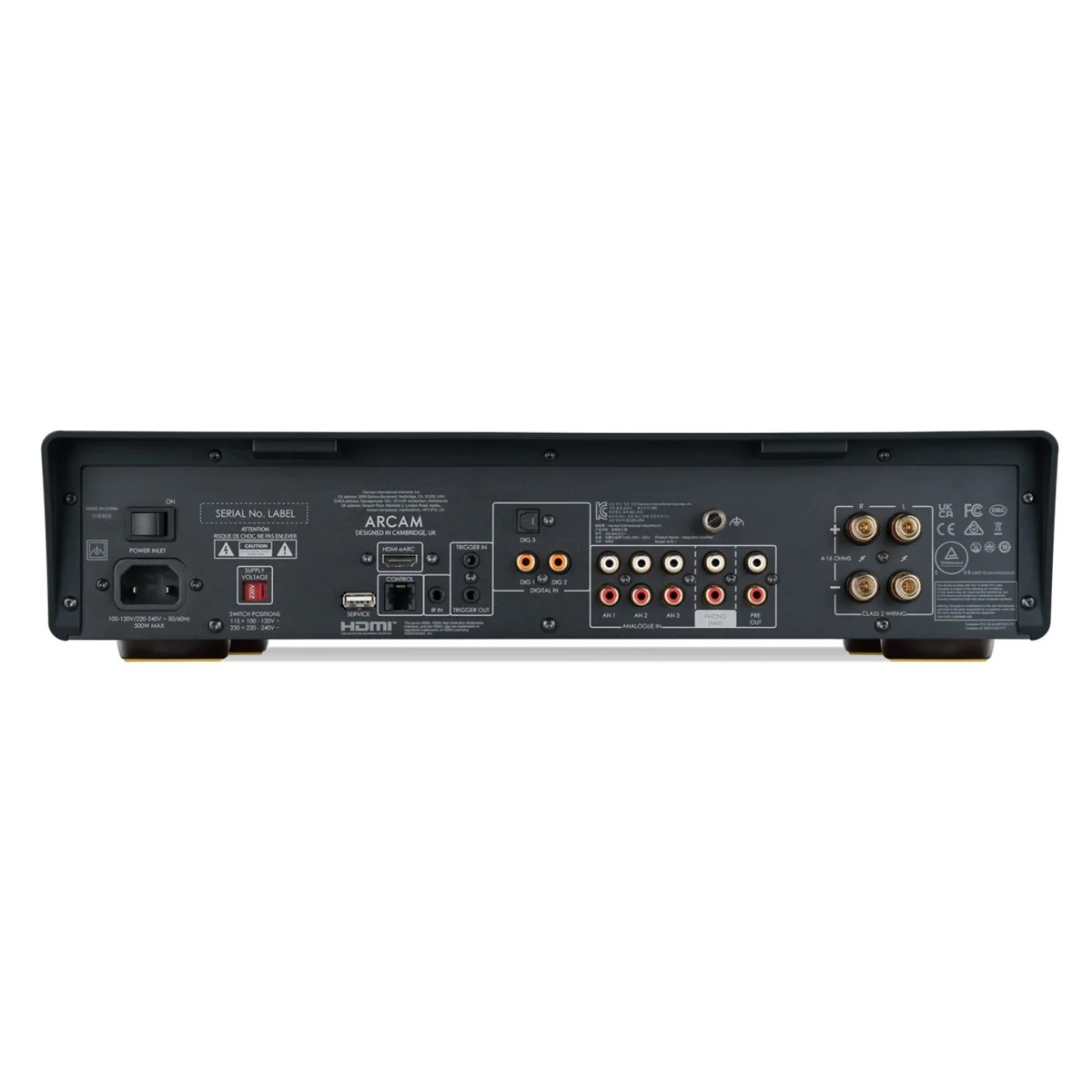 Arcam A15+ Integrated Amplifier with Klipsch RP-600M II Bookshelf Speakers Ebony Pair HiFi Package - Image 4