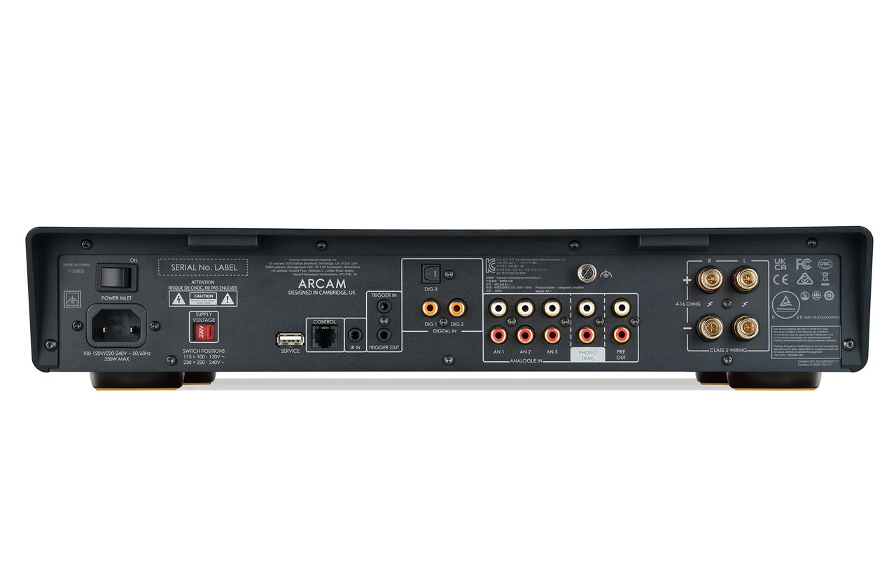 Arcam A5+ Radia Series Integrated Amplifier with Bluetooth and Auracast - Image 4