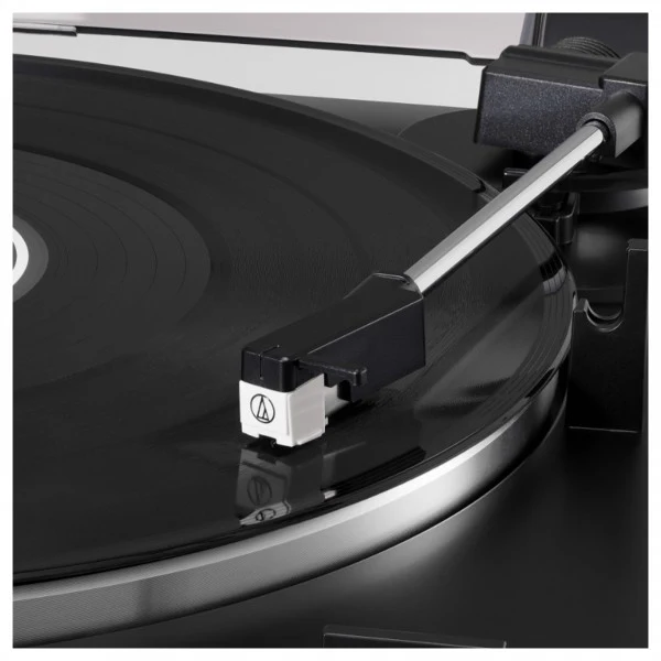 Audio Technica AT-LP60X Fully Automatic Belt Drive Turntable Black - Image 4