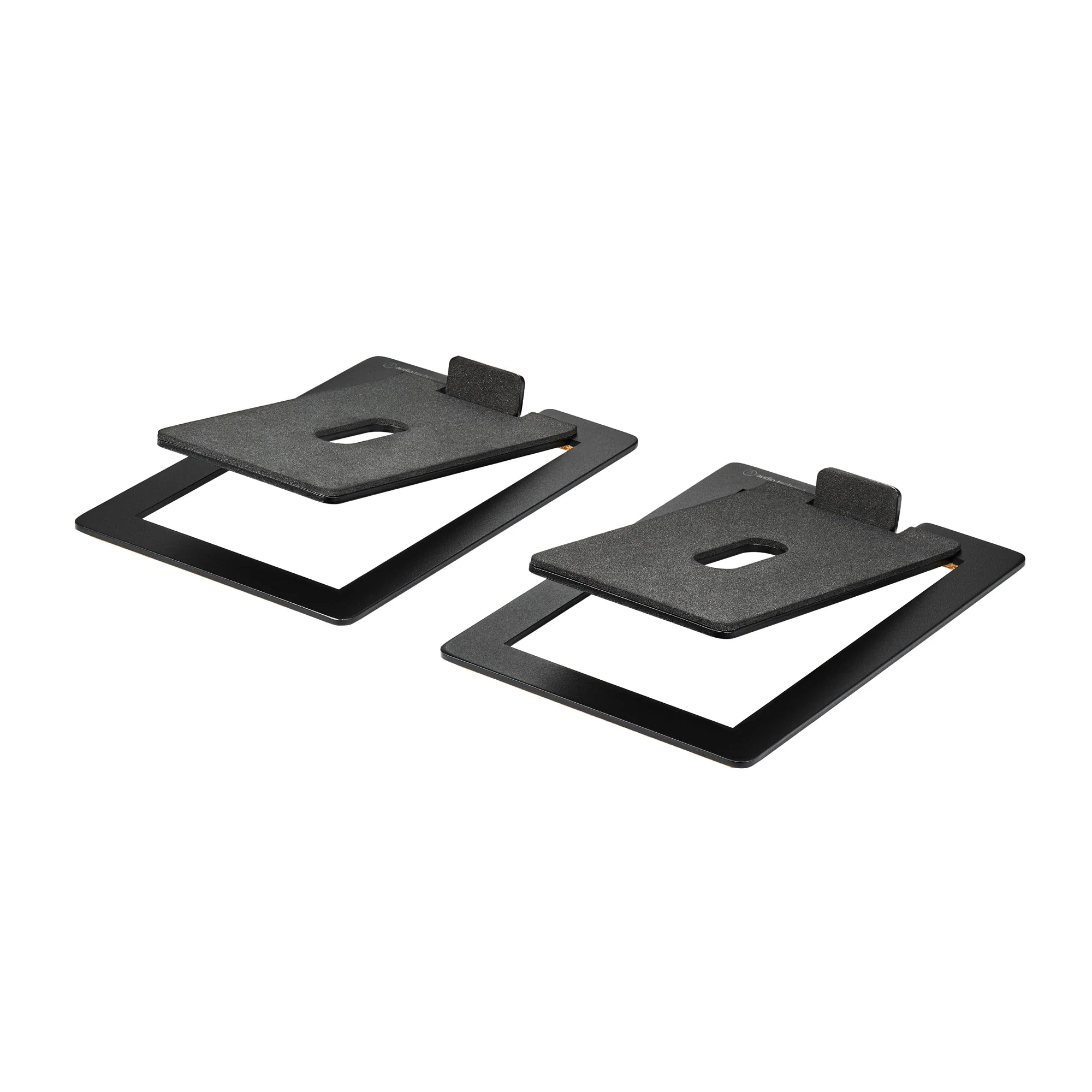 Audio Technica AT-SP3X Powered Bluetooth Bookshelf Speakers with AT-ST3 Stands Pair - Black - Image 4