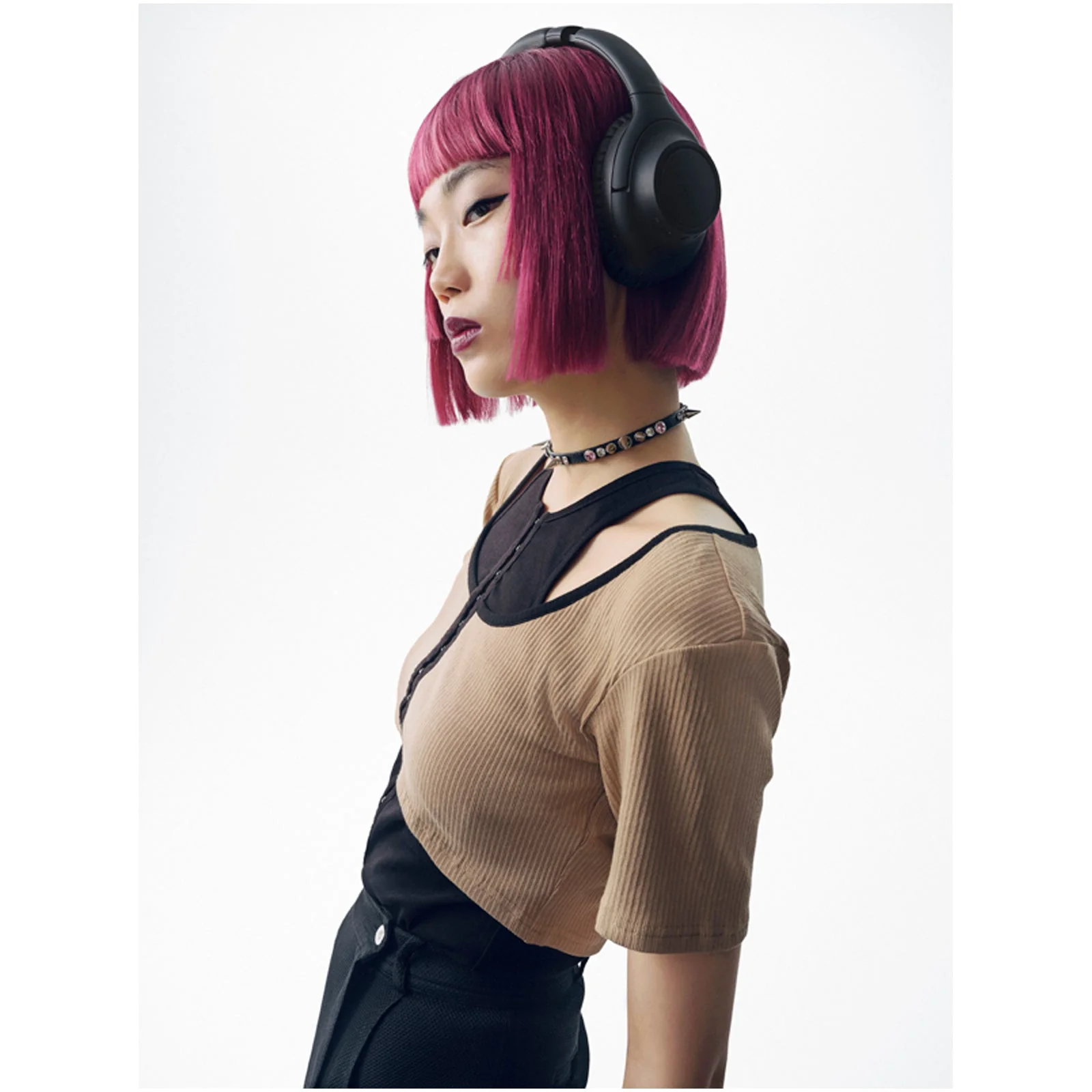Audio Technica ATH-S300BT Wireless Noise Cancelling Headphones Black - Image 8