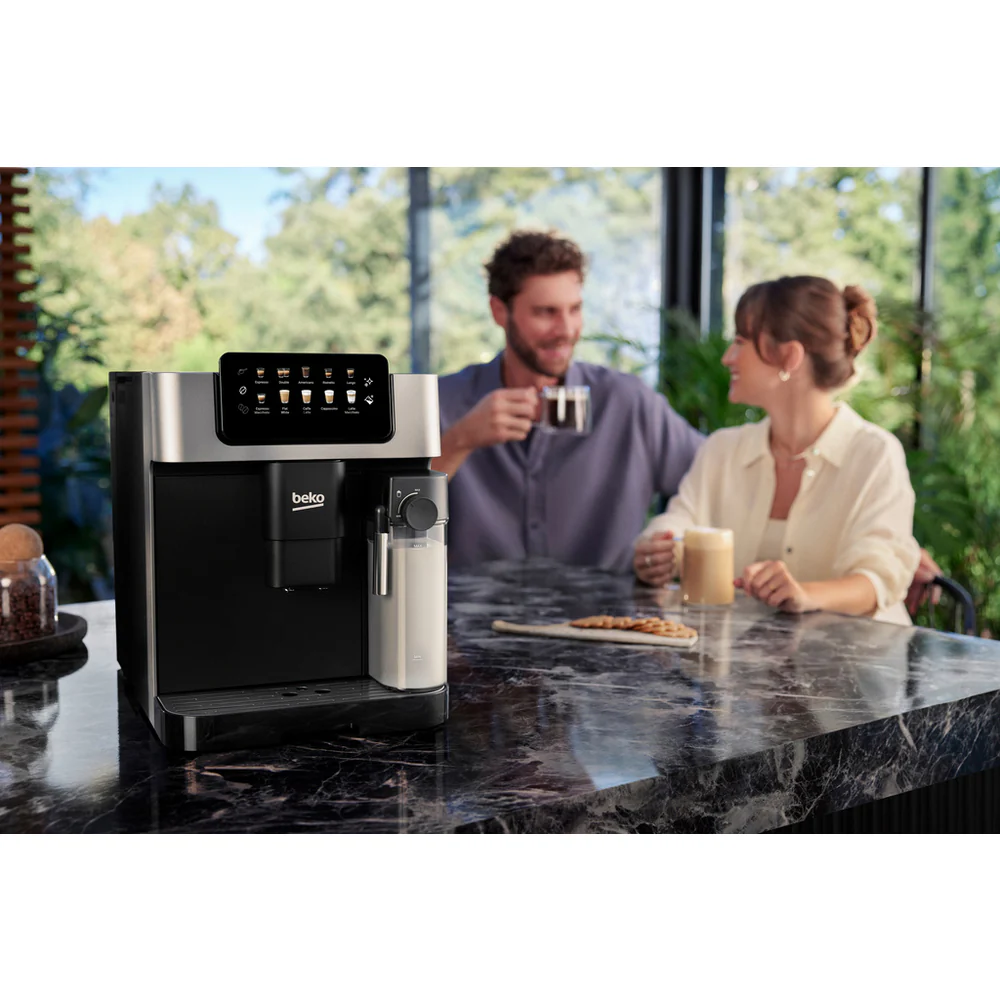 Beko CEG7304X CaffeExperto Fully Automatic 2L Bean To Cup Coffee Machine with Integrated Milk Jug Silver - Image 9