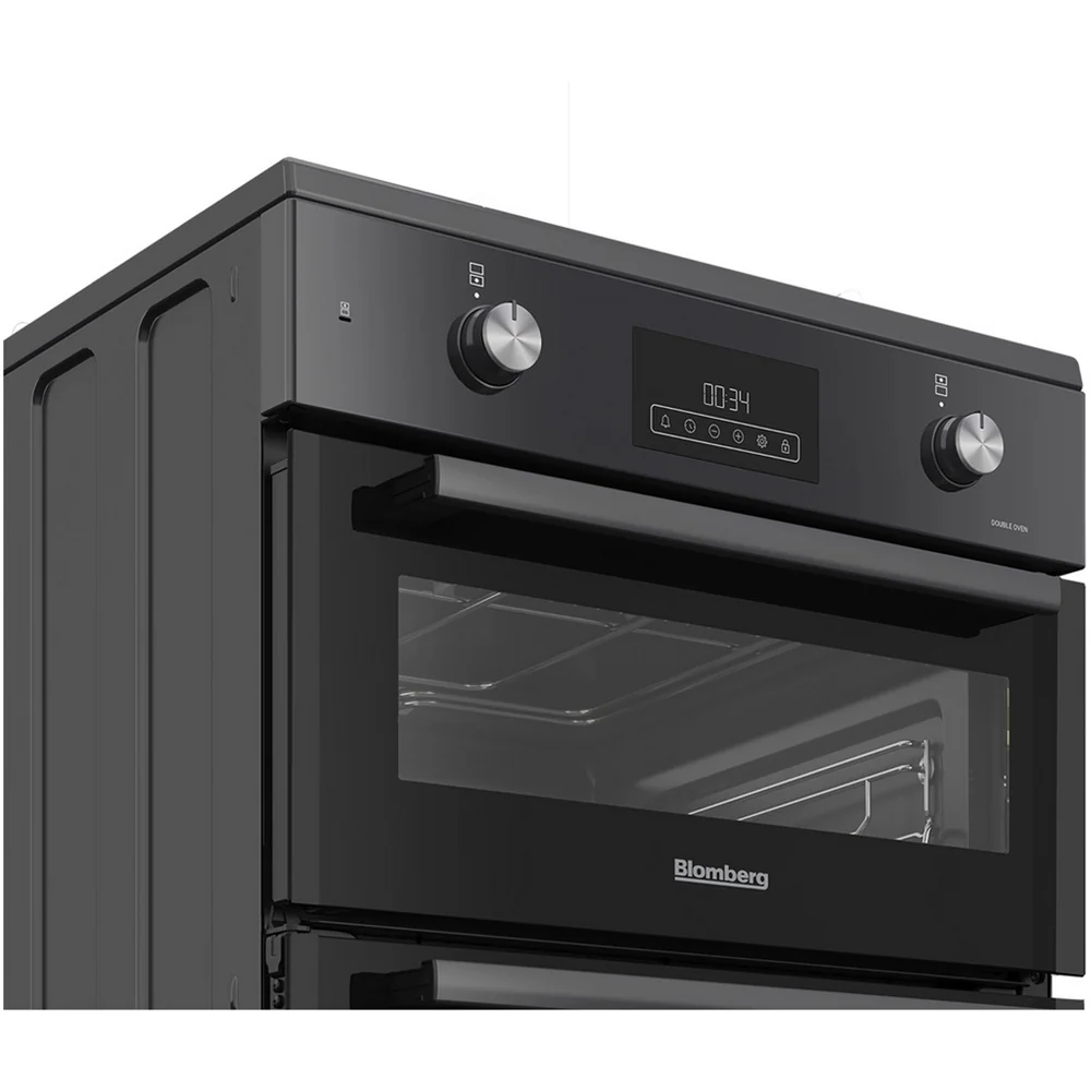 Blomberg HIRN651N 60cm Double Oven Electric Cooker with Induction Hob in Anthracite - Image 6