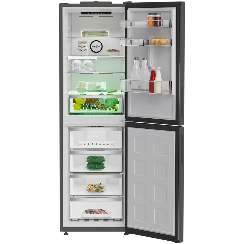 Blomberg KND24692VG 60cm Total No Frost AeroActive Fridge Freezer Graphite - Image 4
