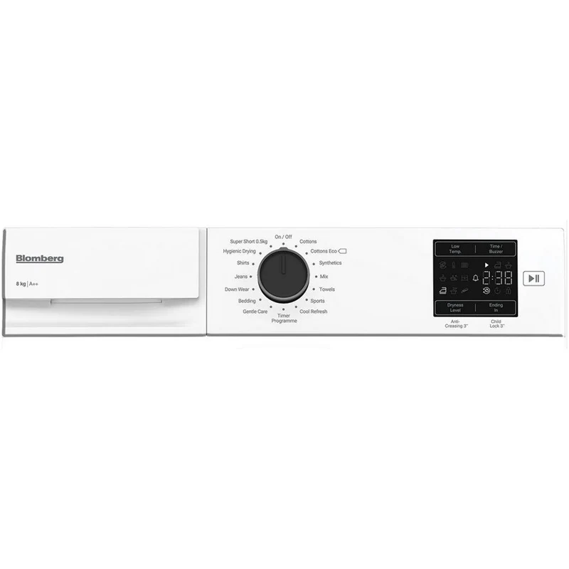 Blomberg LTDIP08310 8kg Integrated Condenser Tumble Dryer White - Image 6
