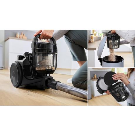 Bosch BGS05BA2GB Series 2 Bagless Cylinder Vacuum Cleaner Black - Image 7