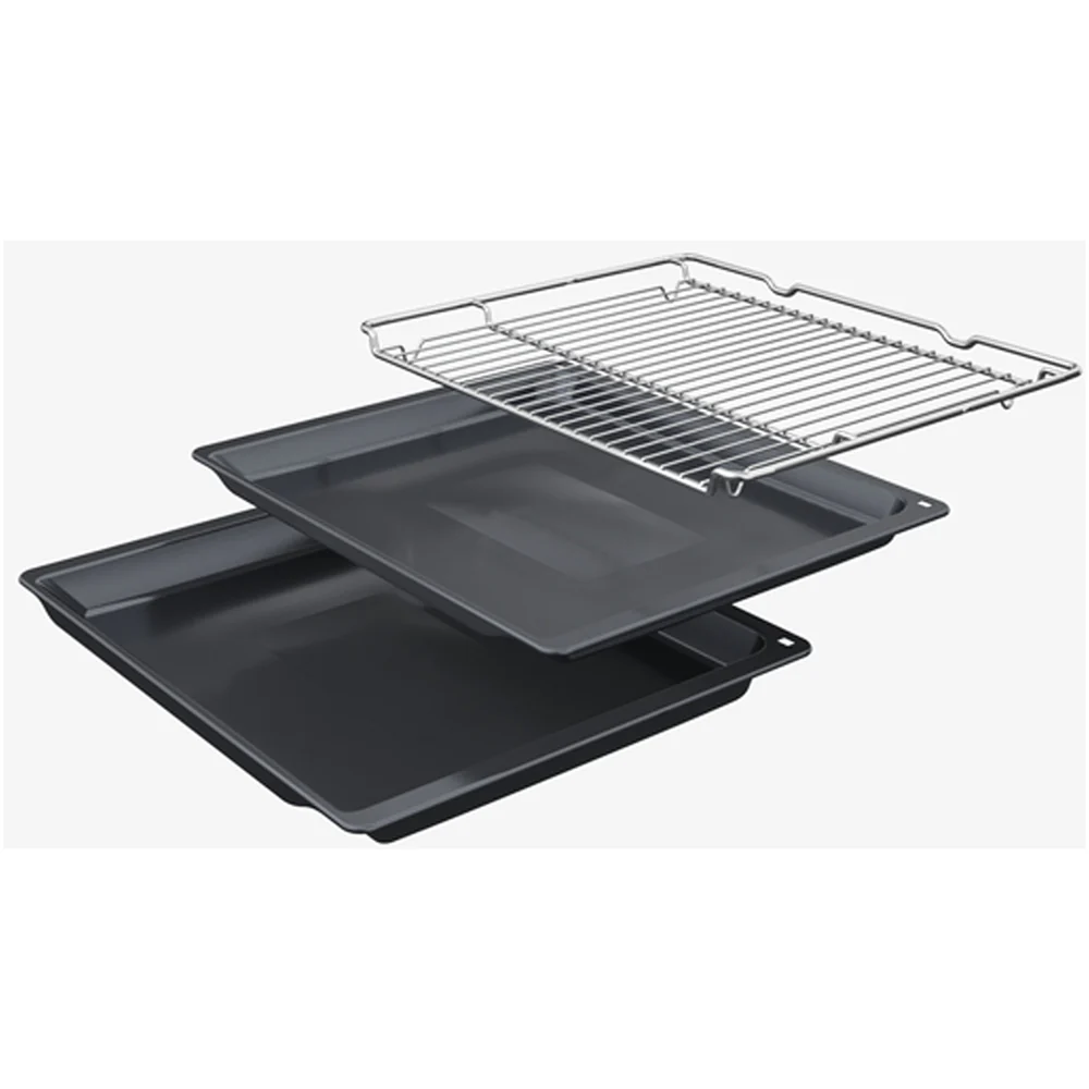 Bosch CMG778NB1 Series 8 45L Built-In Combi Microwave - Black - Image 2