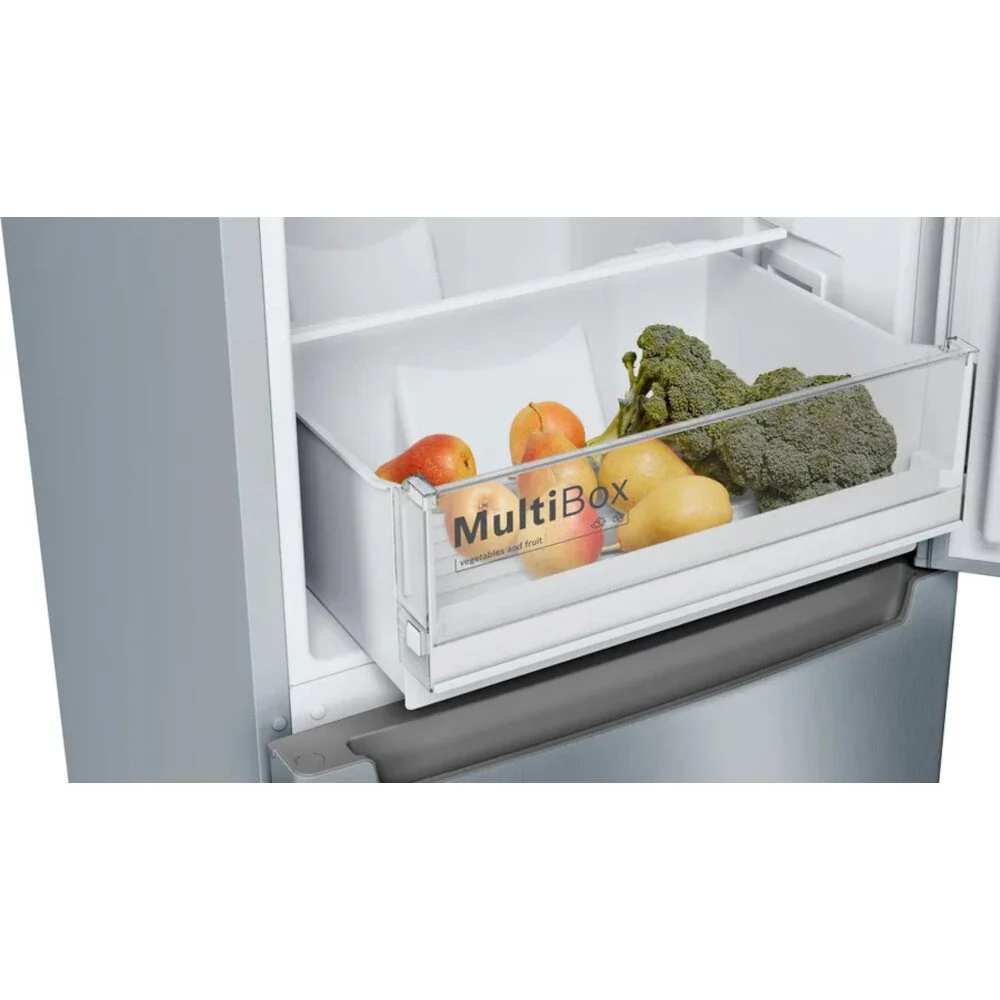 Bosch KGN33NLEBG Series 2 Freestanding No Frost Fridge Freezer Stainless Steel - Image 5