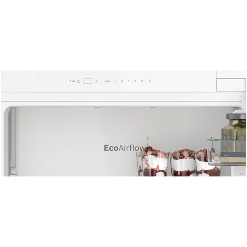 Bosch KIR21NSE0 Series 2 Fully Integrated Larder Fridge with Sliding Hinge - E Rated - Image 5