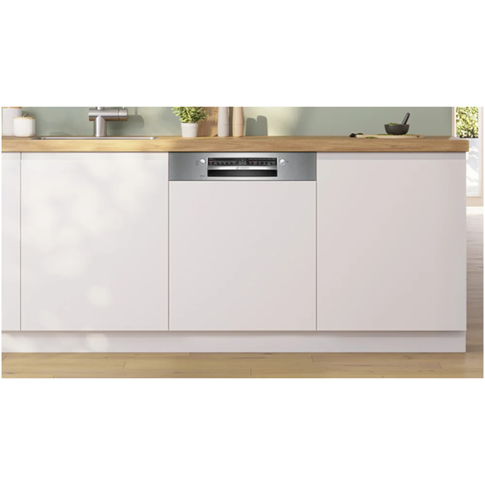 Bosch Series 2 SMI2HTS06G Semi Integrated Dishwasher 13 Place Settings Stainless Steel - Image 2