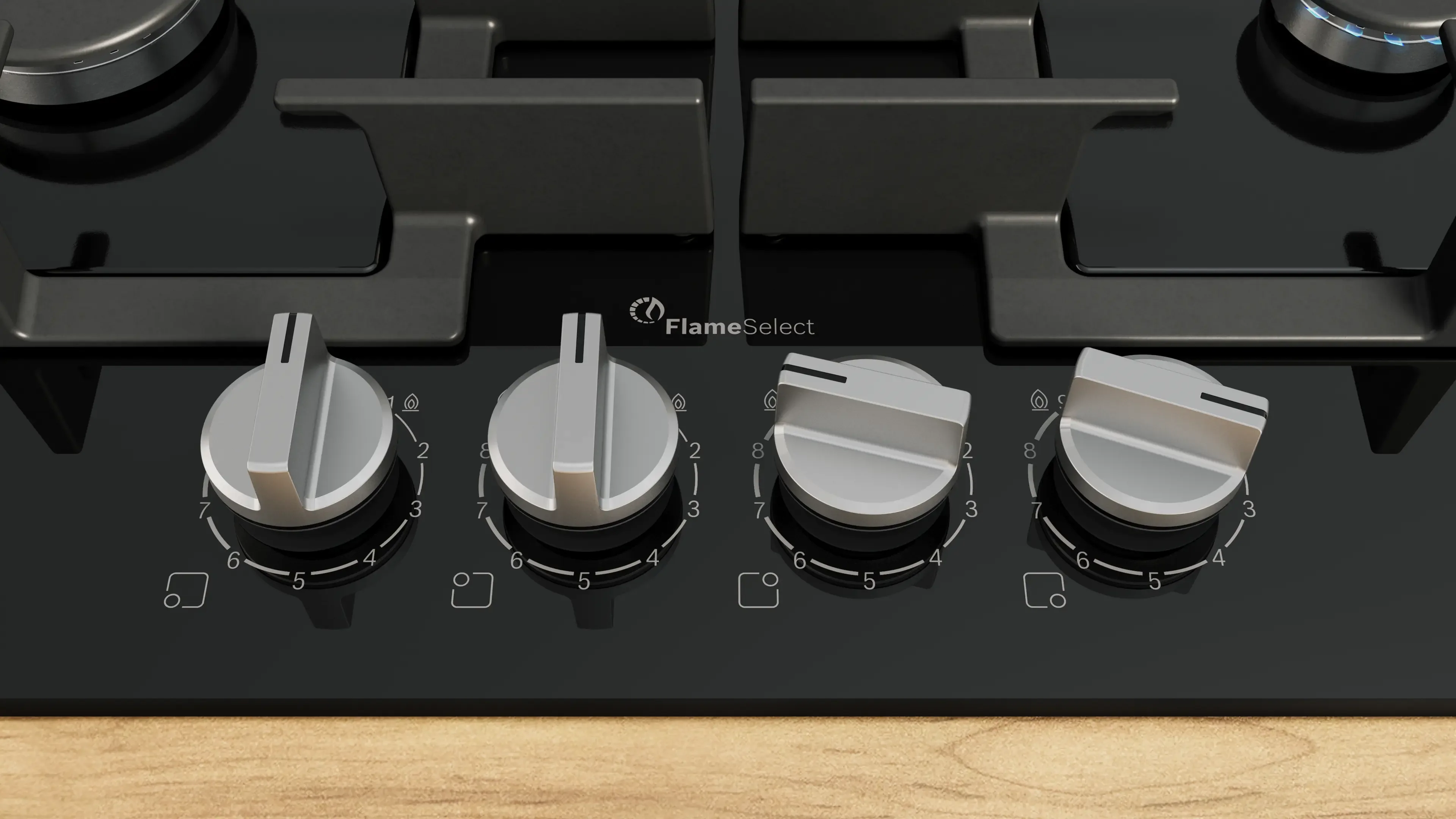 Bosch Series 6 PPP6A6I40 60cm Gas on Glass Hob - Image 2