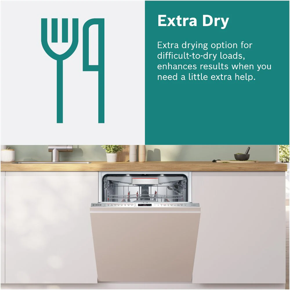 Bosch SMS4EMW06G Series 4 Freestanding 60cm Full Size Dishwasher with 14 Place Settings White - Image 10