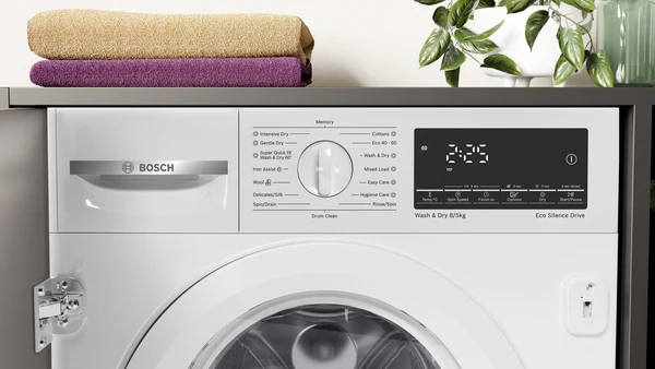 Bosch Series 6 WKD28490GB Built In 8kg/5kg Washer Dryer 1400 Spin E Rated - Image 3