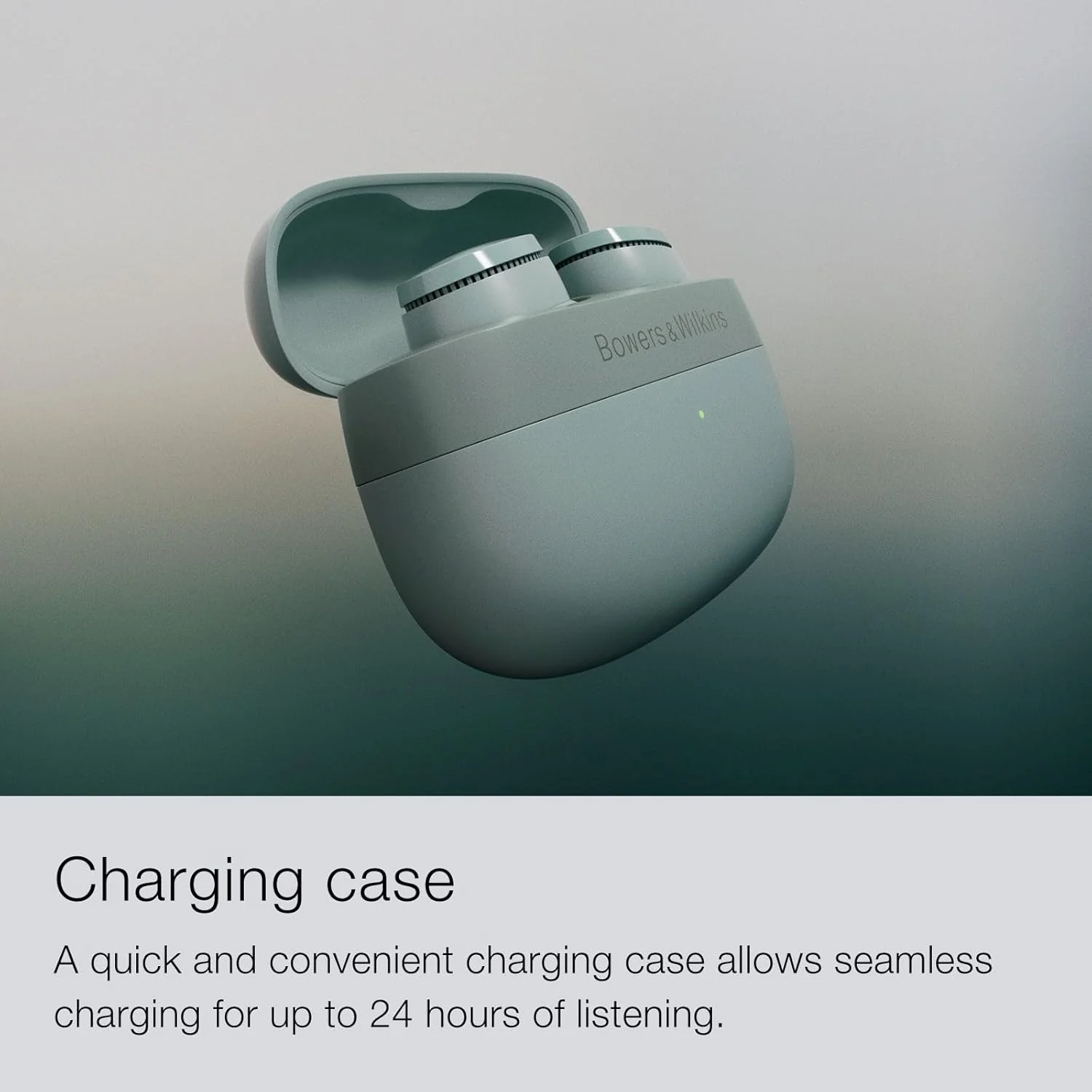 Bowers and Wilkins Pi6 In-ear True Wireless Noise Cancelling Earbuds Glacier Blue - Image 4
