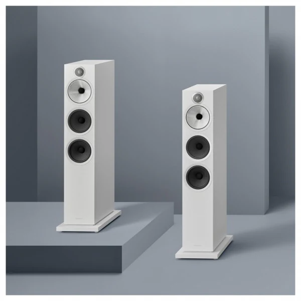 Bowers & Wilkins 603 S3 Floorstanding Speakers Pair White - Image 7