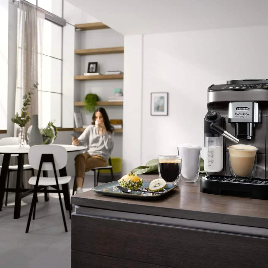 DeLonghi ECAM290.83.TB Magnifica Evo Bean to Cup Automatic Coffee Machine Titanium Black - Image 6