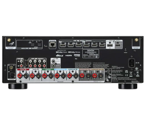 Denon AVRS970H AV Receiver With Wharfedale DX3 HCP 5.1 Speaker Package Walnut - Image 8