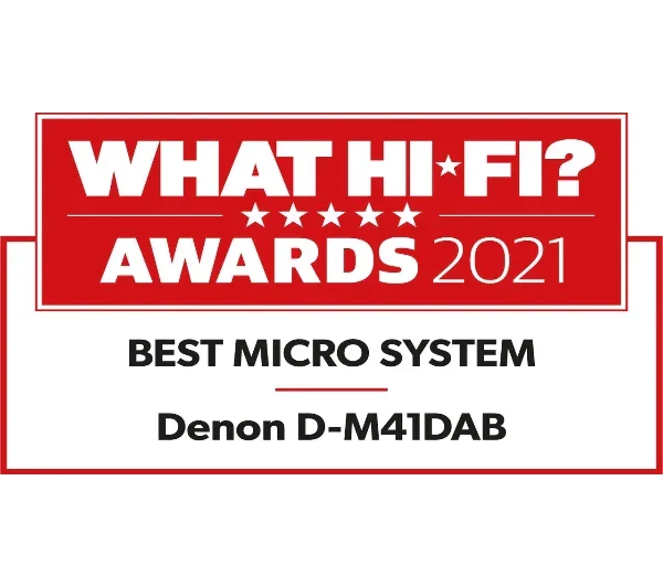 Denon DM41DAB DAB+ Mini HiFi System Black - Image 5