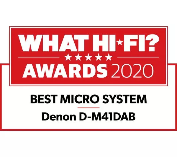 Denon DM41DAB DAB+ Mini HiFi System Black - Image 6