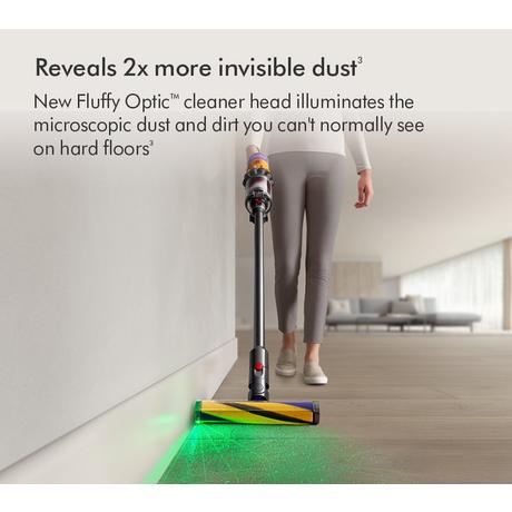 Dyson V12 2023 Detect Slim Absolute Cordless Stick Vacuum Up To 60 Minutes Run Time Nickel - Image 6