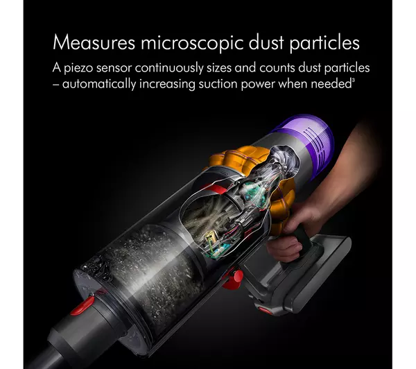 Dyson V15s Detect Submarine Wet and Dry Vacuum Cleaner - Yellow and Nickel - Image 5