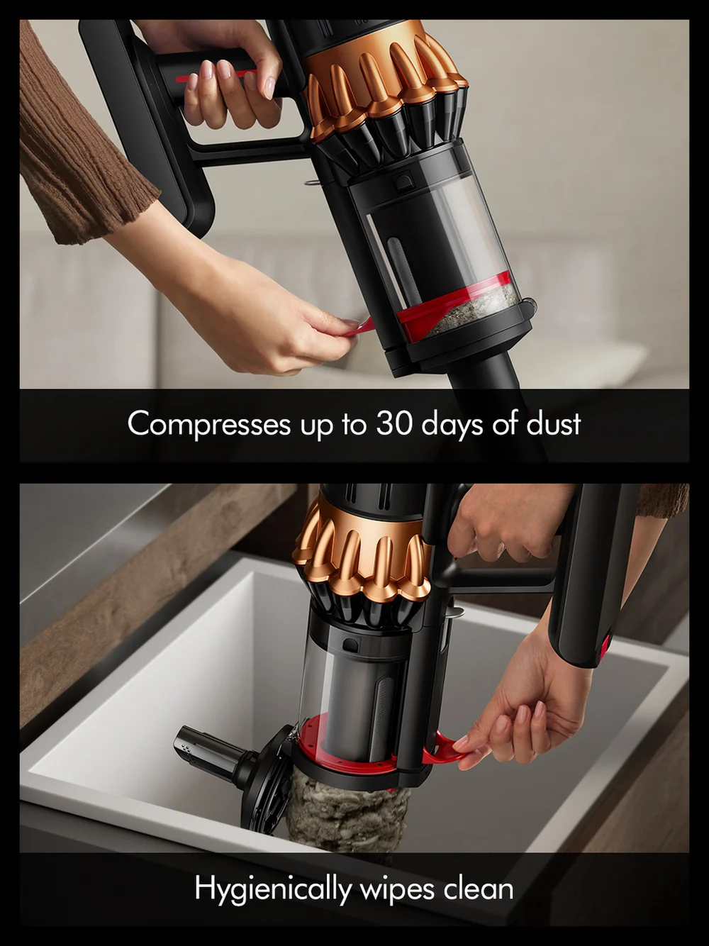 Dyson V16 Piston Animal Cordless Stick Vacuum Cleaner - Black Copper V16PISTONANML - Image 7
