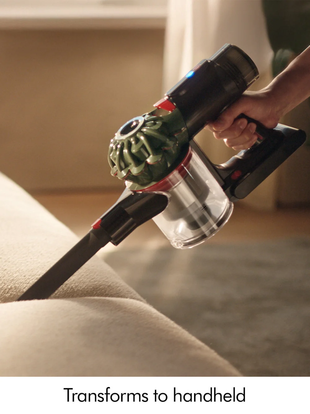 Dyson V8 Cyclone Cordless Stick Vacuum Cleaner Up To 60 Minutes Run Time Black Green (226564-01) - Image 4