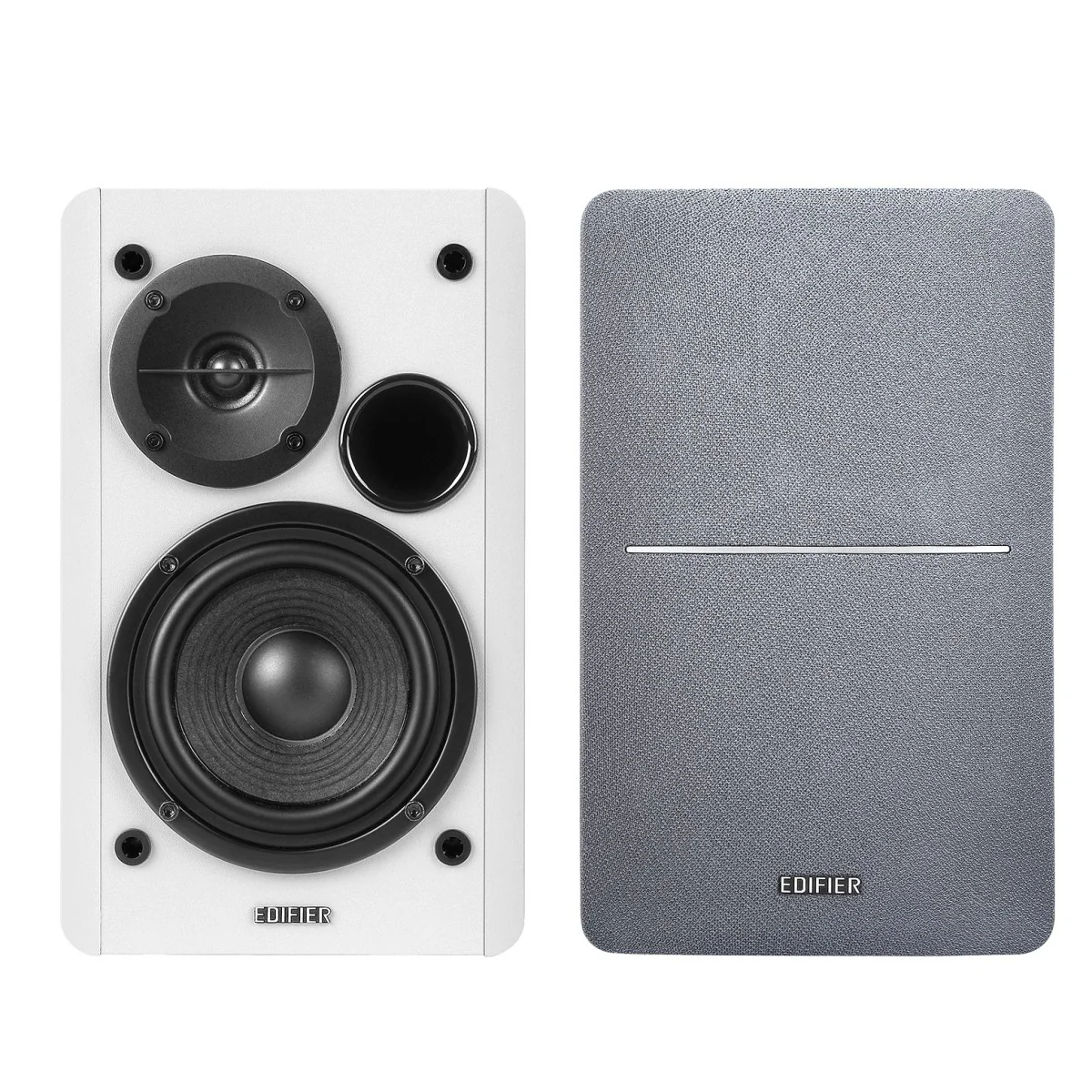 Edifier R1280T Active Bookshelf Speakers Pair - White - Image 2