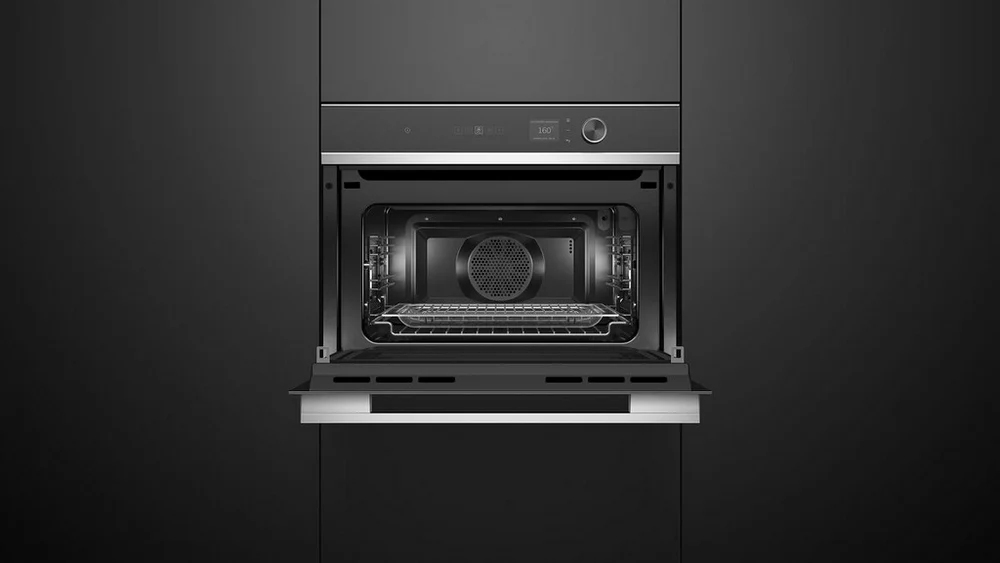 Fisher and Paykel OM60NDLX1 Series 7 Contemporary Compact Combi-Microwave Built-In Oven Stainless Steel - Image 3