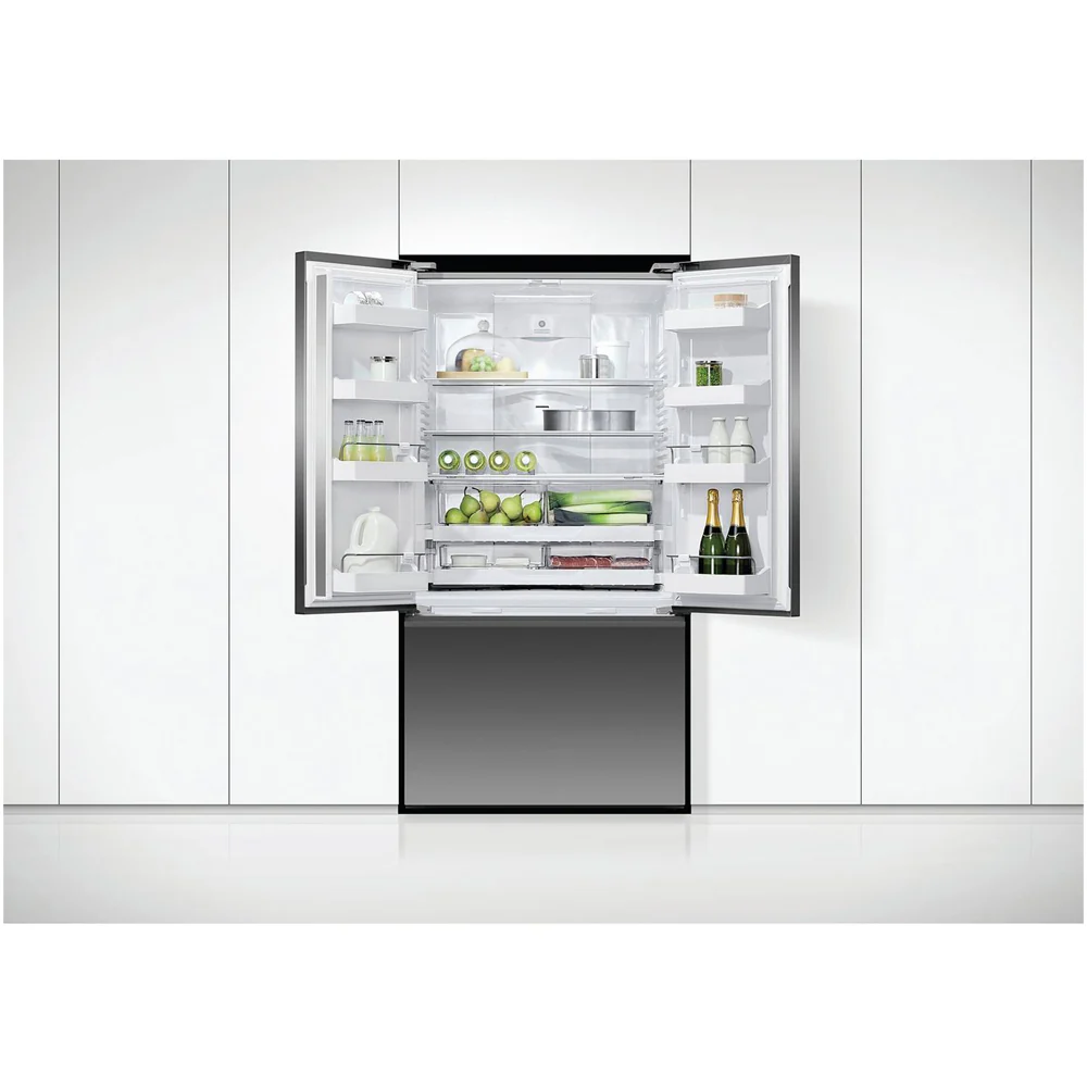 Fisher And Paykel RF540ANUB6 Series 7 Freestanding Plumbed-In American Fridge Freezer Stainless Steel Black Steel - Image 6