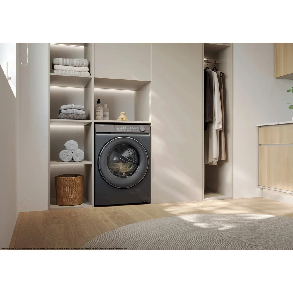 Haier X7 HW100-B14367GUUK 10kg 1400 Spin WiFi Connected Washing Machine Graphite - A Rated - Image 10