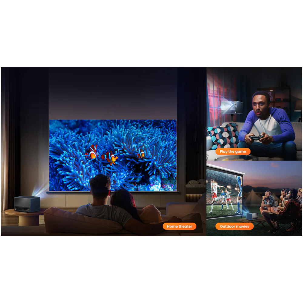 Hisense C1TUK DLP Tri Laser 4K UHD HDR Smart Laser Projector - Image 16