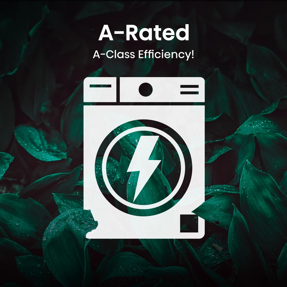 Hisense WF1Q7021BW 7kg 1200 Spin Freestanding Steam Washing Machine White - Image 12