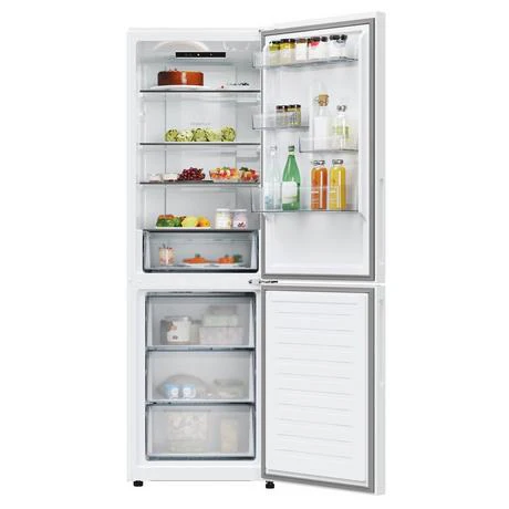 Hoover HONCQ2T618EWKR Freestanding Frost Free Fridge Freezer White - Image 2