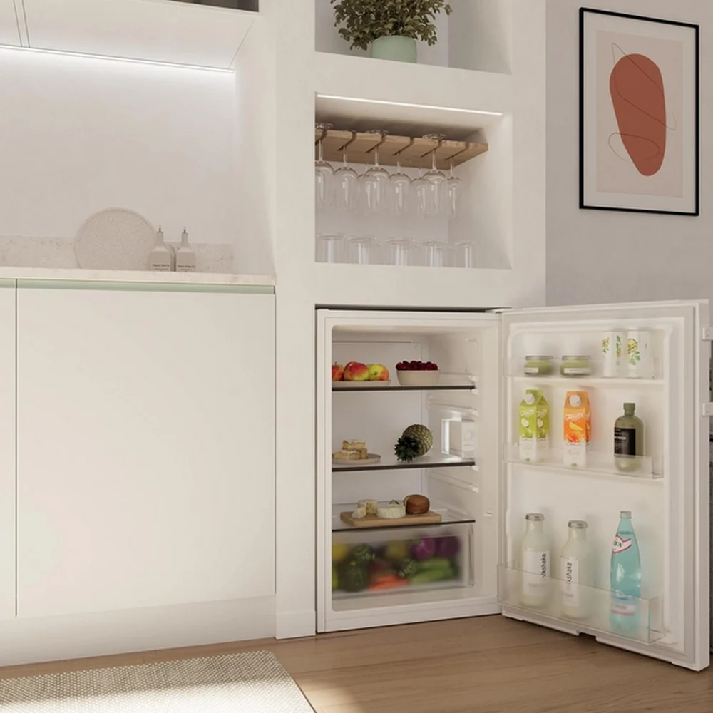 Hoover HONLQ2S58EWHK H-FRIDGE 300 MINI Under Counter Larder Fridge White - E Rated - Image 12