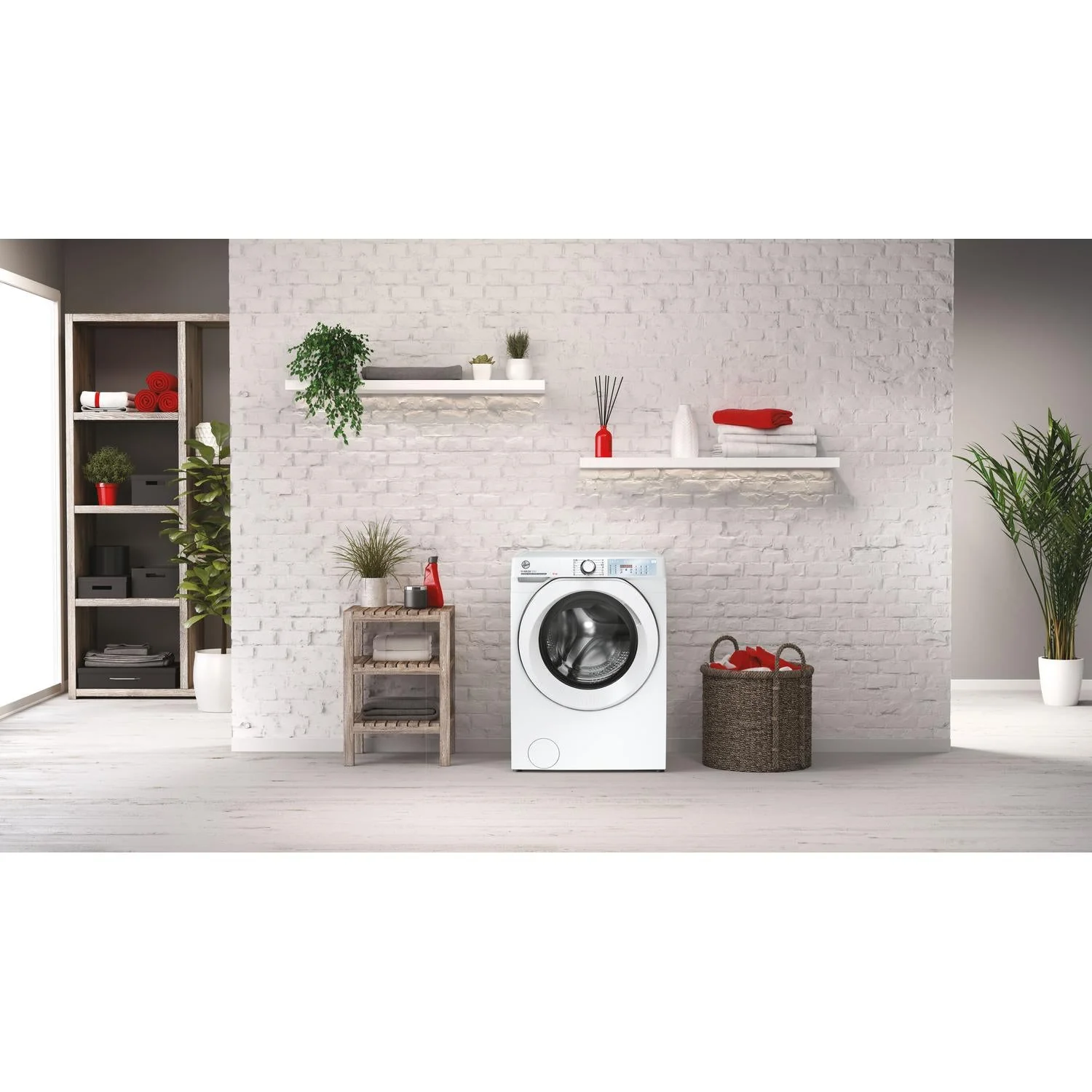 Hoover HWB 410AMC 1-80 10kg 1400 Spin Front Load Washing Machine White - A Rated - Image 4