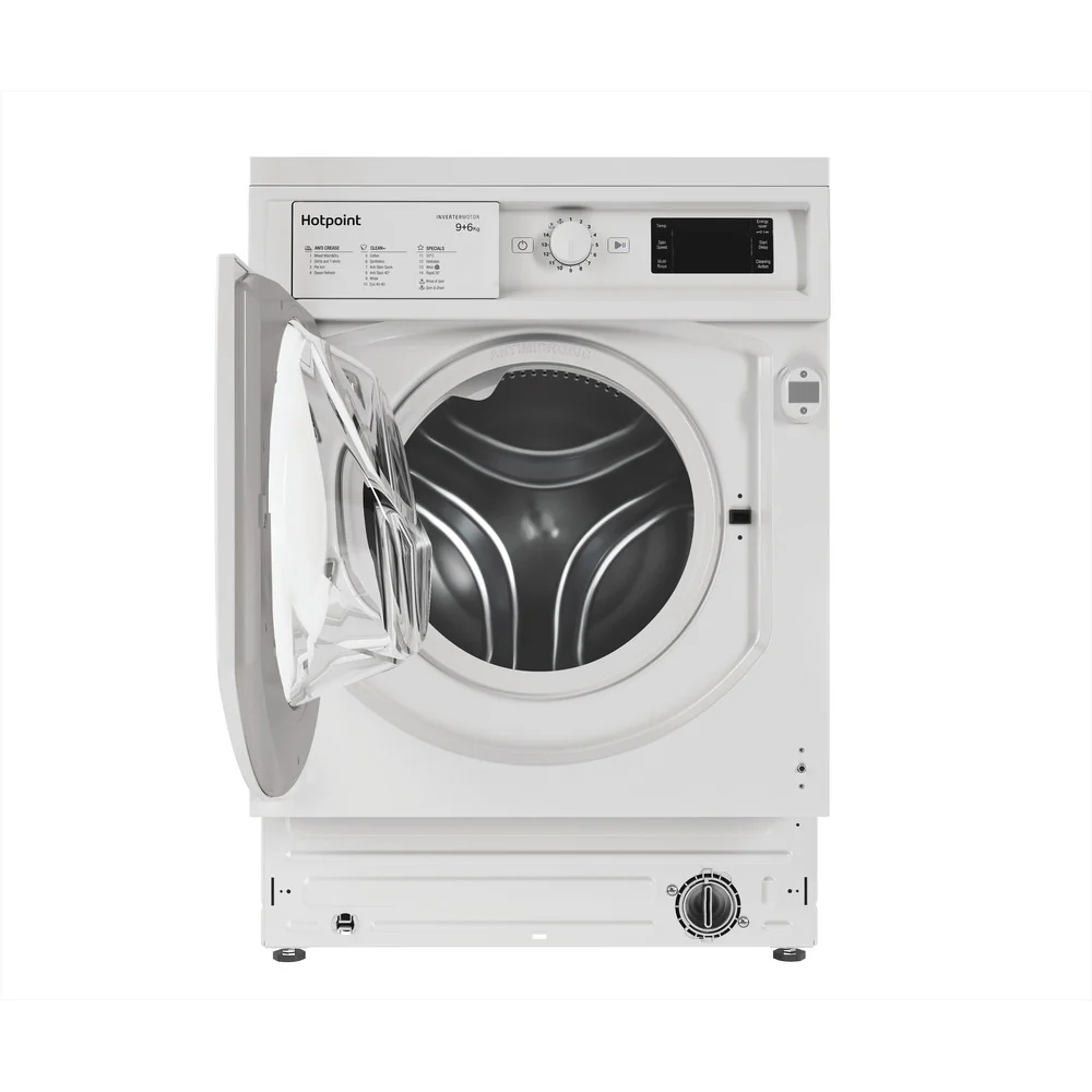 Hotpoint BIWDHG961485 Integrated Washer Dryer With 1400 Spin White - Image 2