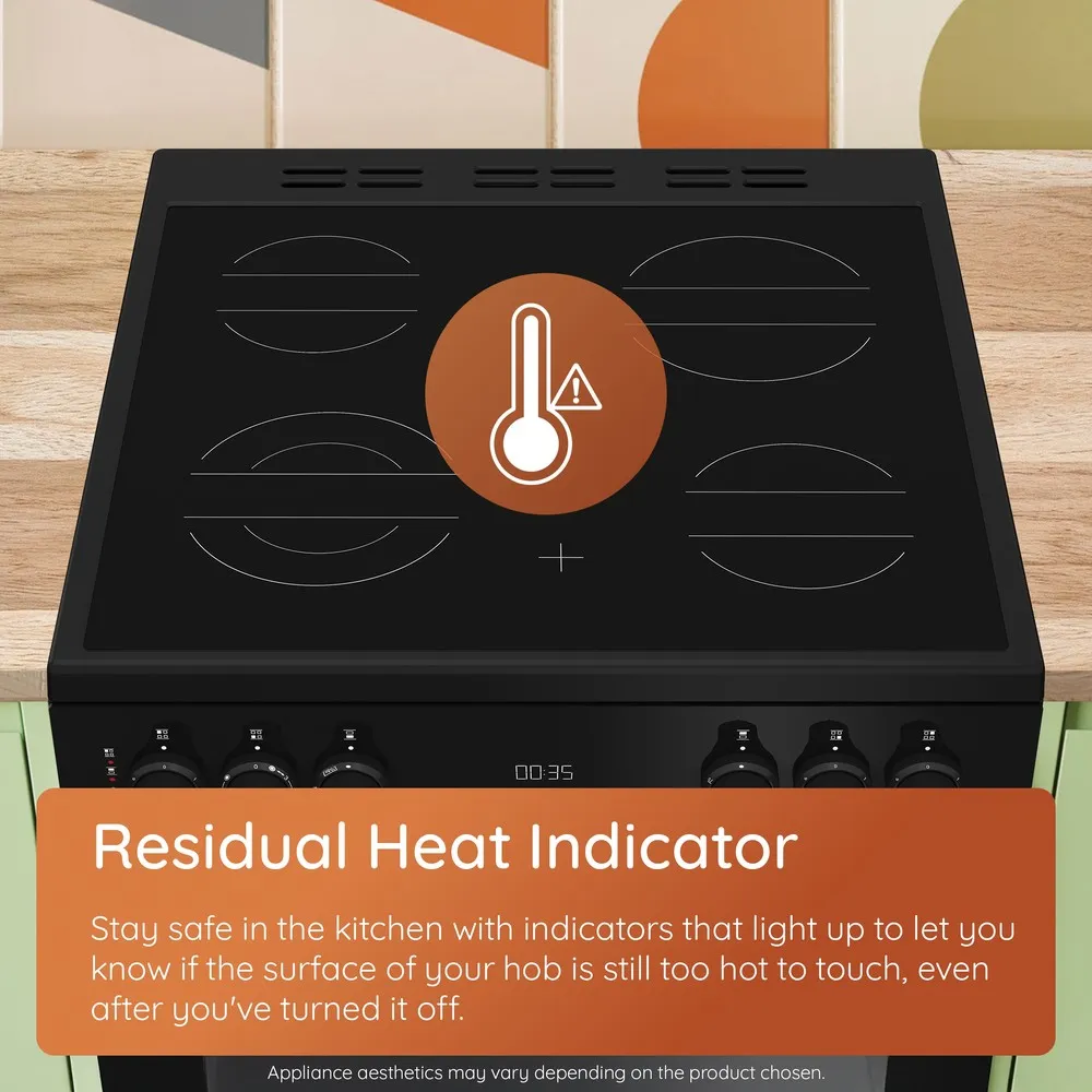 Hotpoint HDE6VDCAX 60cm Electric Double Cooker with Air Fry Stainless Steel - Image 8
