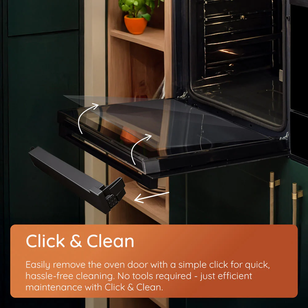 Hotpoint HO455HZBUK Class 2 Built-In Single Multifunction Oven with Multiflow and Easy Grill Black - Image 14