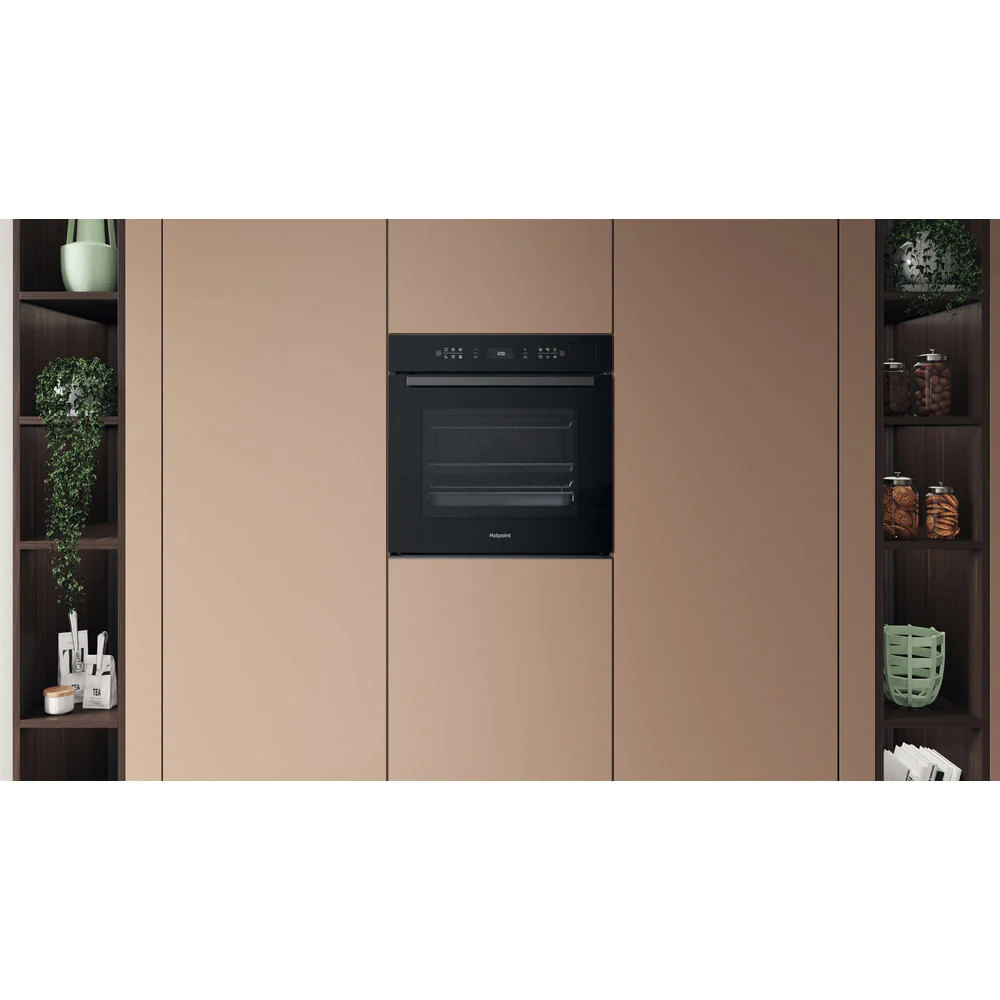 Hotpoint HOI6A8PT1SBUK Class 6 Built-In Electric Single Oven With Pyrolytic Cleaning Black - Image 8
