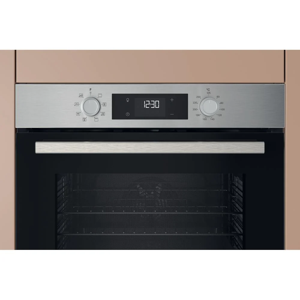 Hotpoint HOM255CXUK Class 2 Multiflow Built-In Electric Single Oven Stainless Steel - Image 5