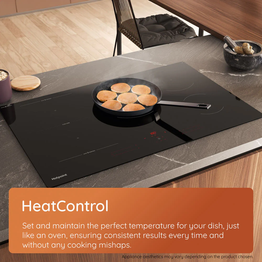 Hotpoint HTX6014DCF 60cm Induction Hob With HeatControl Black - Image 11