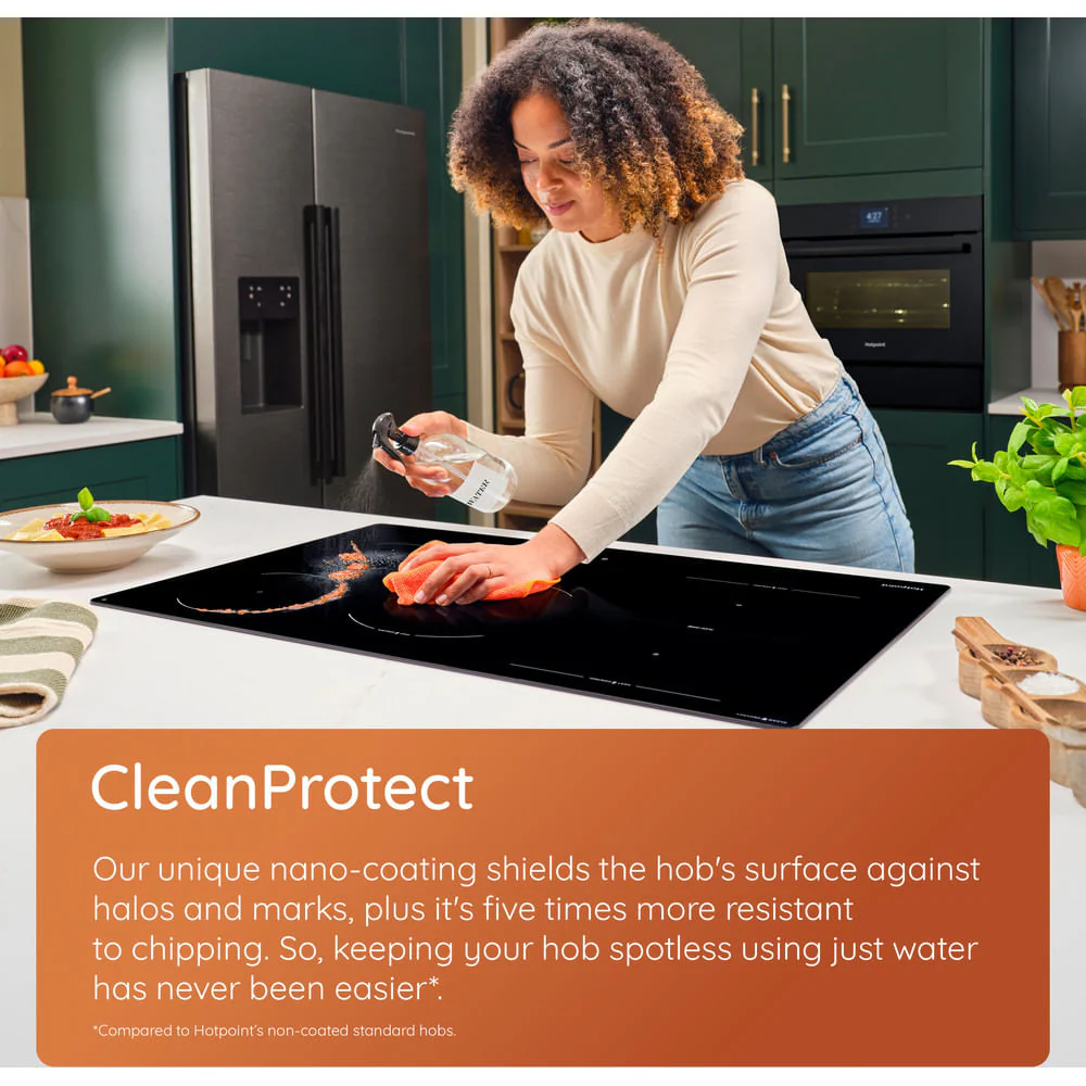 Hotpoint HTX8017DCF2 80cm 5 Zone HeatControl Induction Hob with CleanProtect - Image 13