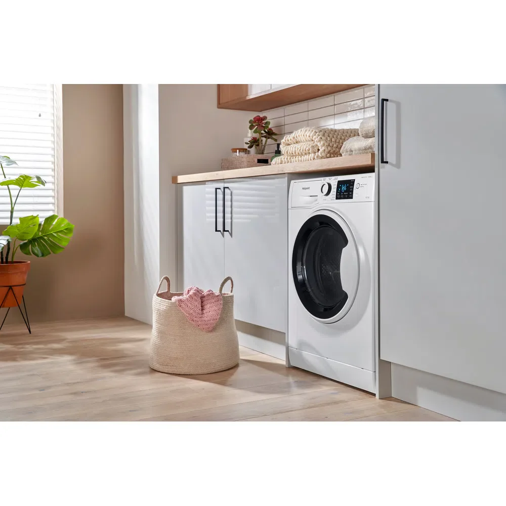 Hotpoint NDB9635WUK 9+6kg 1400 Spin Washer Dryer White - Image 7