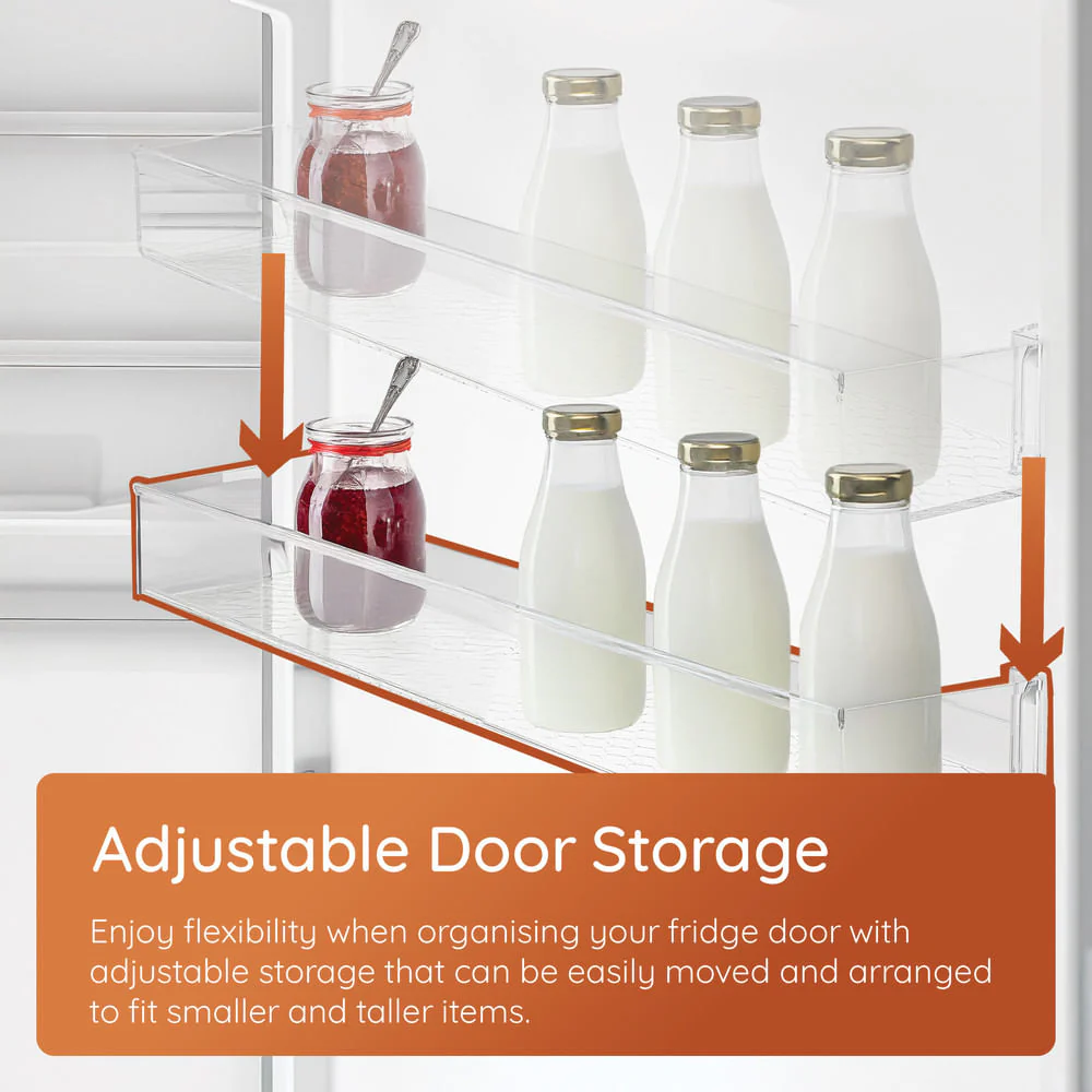 Hotpoint SH6 A2Q WR UK Freestanding Low Frost Tall Fridge White SH6A2QWR - Image 7