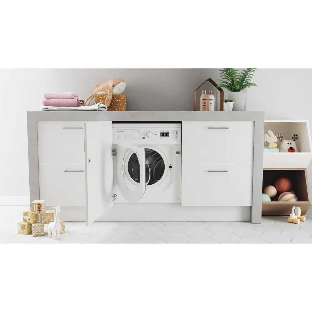 Indesit BIWMIL81485 8kg Built In Washing Machine - Image 12